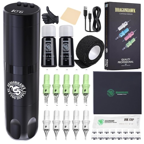 Dragonhawk tattoo kit - dragonhawk,