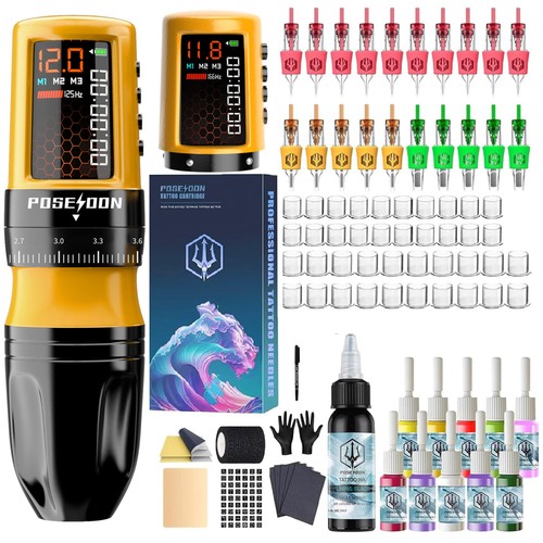 Poseidon cordless tattoo - poseidon,
